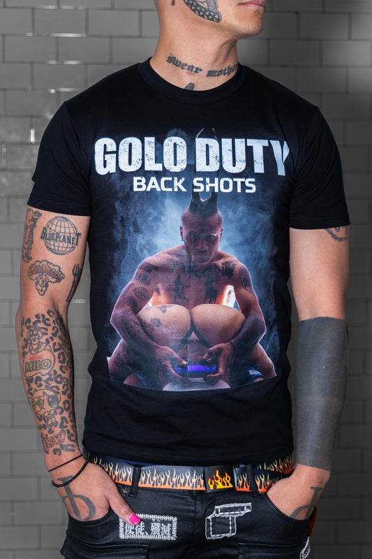 Golo Duty "Back Shots" Tee